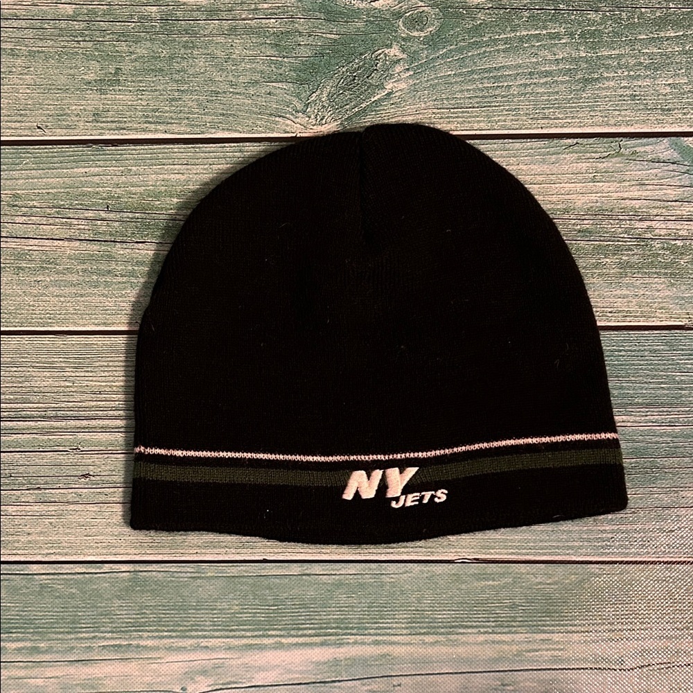 NFL Team Apparel Black Beanie